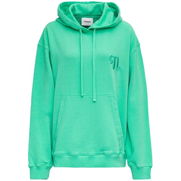 Nanushka Other - NEW Nanushka Green Organic Cotton Logo Embroidered Hoodie Small